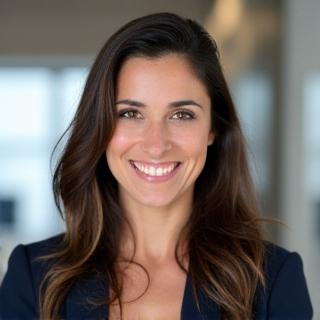 Ritratto professionale di Giulia Conti.