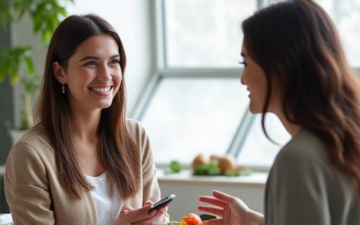 Una sessione di consulenza nutrizionale individuale.